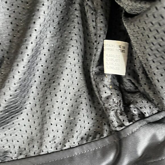 First Gear Leather Jacket Mens 42 S-Pilot Mesh Lined Biker Motorcycle Moto Coat - Picture 13 of 16